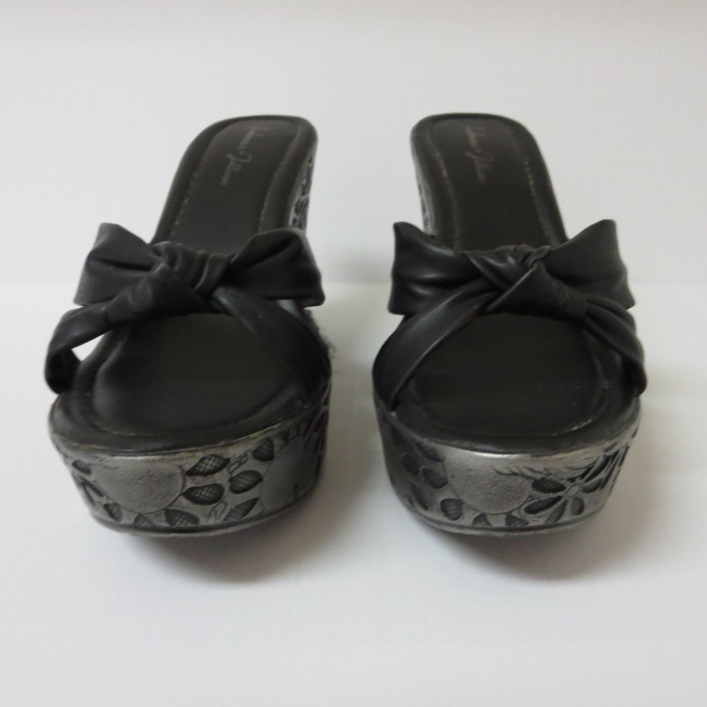Fabrizio + Jillian Platform Wedge Sandal Size 41